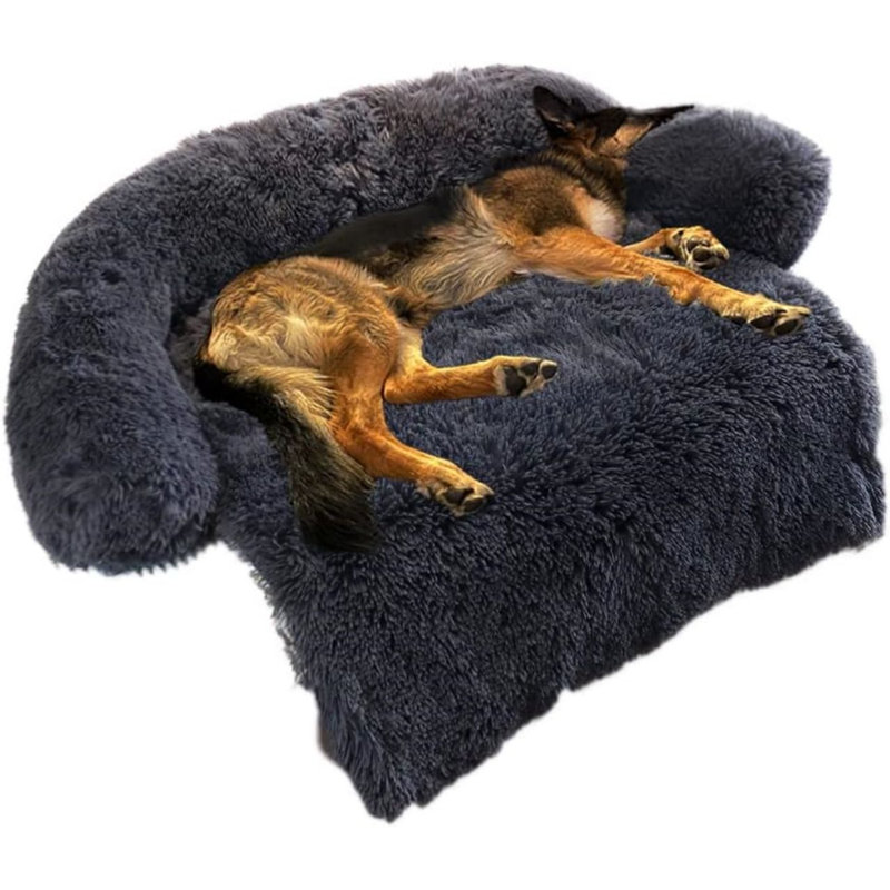 Tucker Murphy Pet™ Calming Dog Bed Fluffy Plush Dog Mat For Furniture ...